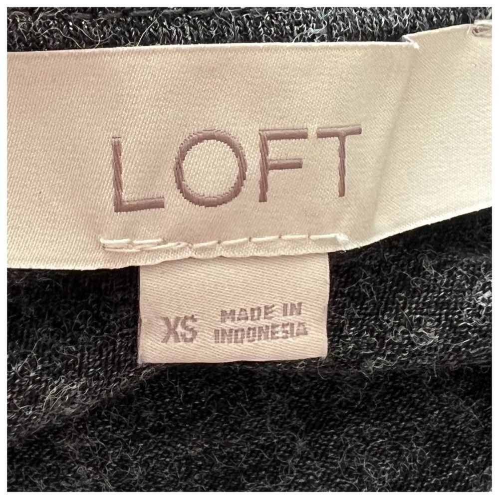 Ann Taylor LOFT Cold Shoulder Shimmer Top - Picture 5 of 6